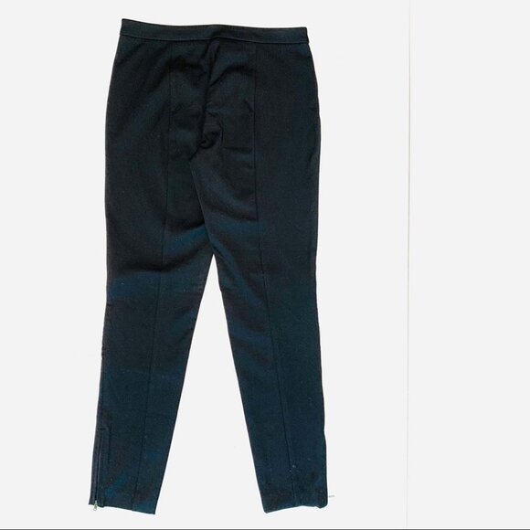 MANGO BLACK TROUSERS PENCIL PANT STRAIGHT LEG WOMEN SIZE 4 - Picture 7 of 9